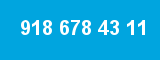 918 678 43 11 918 678 43 11